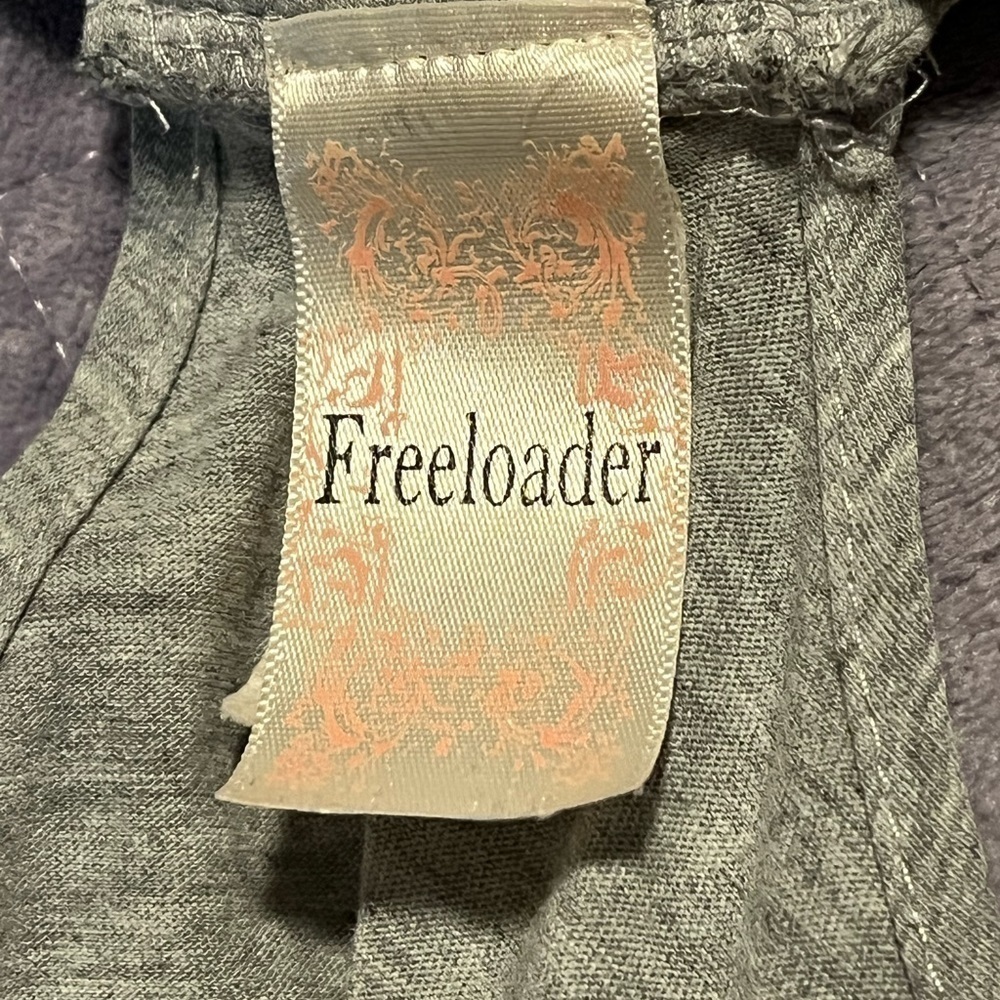 Freeloader Razor Back Gray Tank Top Sz Large - Picture 6 of 7